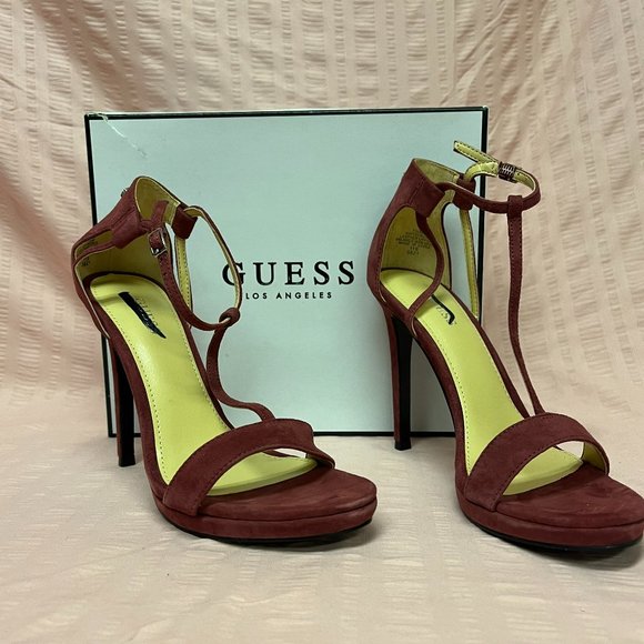 Guess Strappy Open Toe Sexy Heel - Picture 1 of 5
